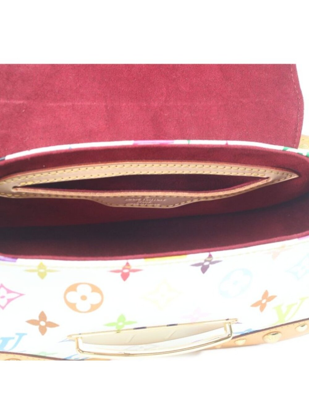 ★SOLD★ Louis Vuitton Monogram Multicolor Bron Marine Shoulder Bag - Picture 8 of 11
